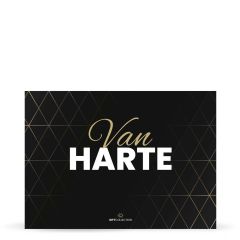 Kaartje 'Van Harte' 