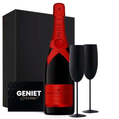 Moët & Chandon Brut Champagnepakket RED 'DeLuxe'
