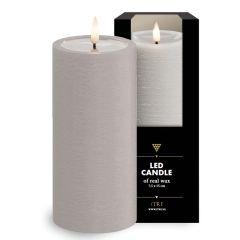 iTRE LED kaars Zandkleurig 7,5 x 15cm