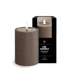 iTRE LED kaars Mocca 7,5 x 10cm 