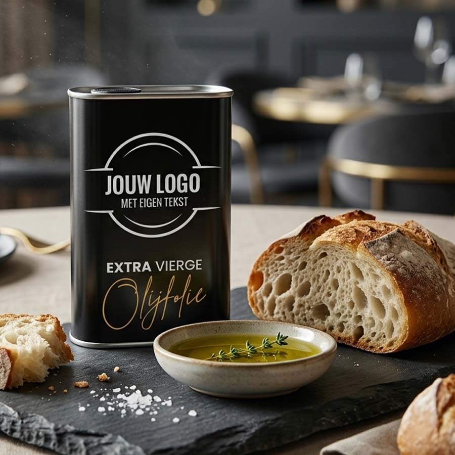 gepersonaliseerde olijfolie