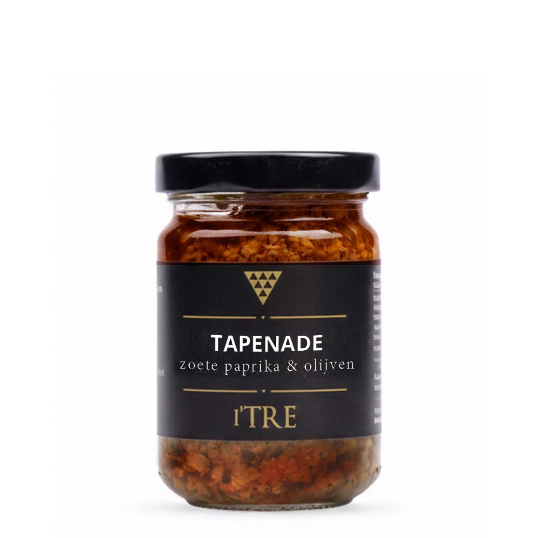 iTRE Tapenade Zoete Paprika met Zwarte olijven